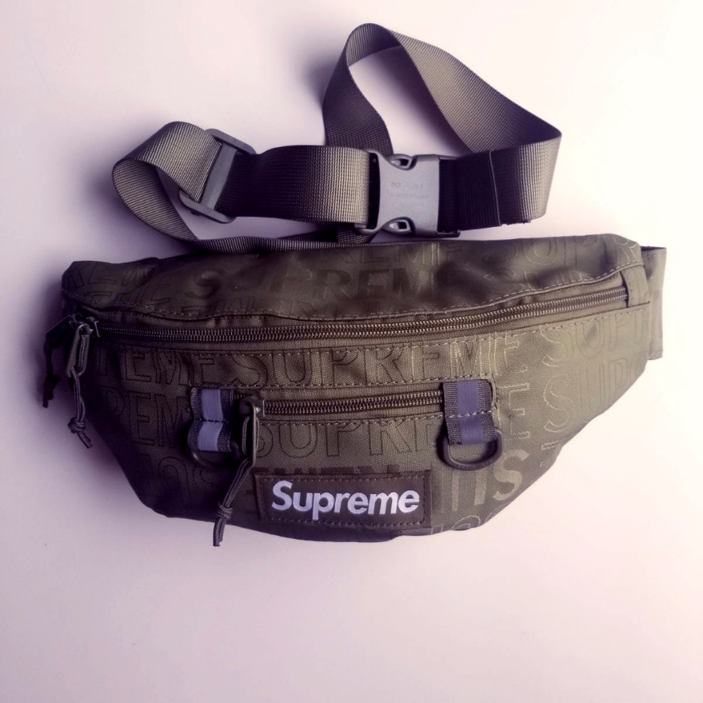 Supreme Waist Bag Green Olive SS19